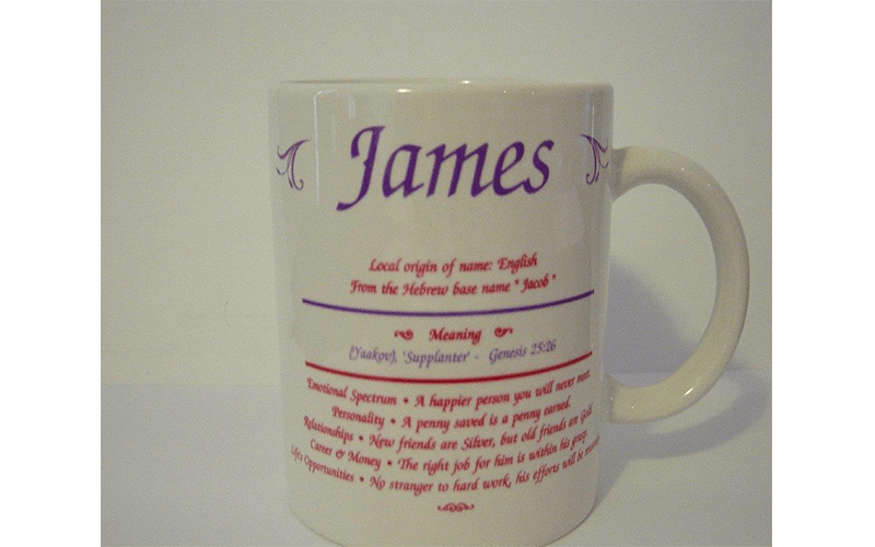 Personalised Name Meaning Mug Personalised Gifts