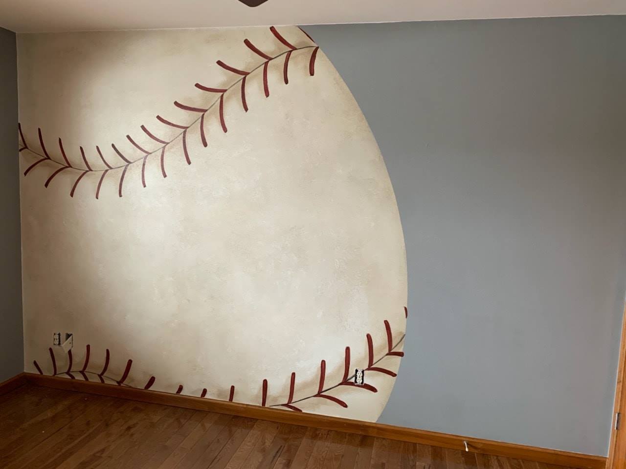 Baseball Mural