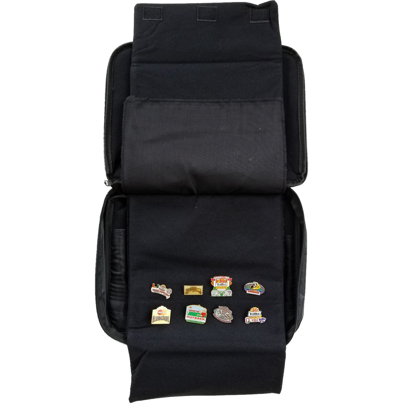 Pin Bag with Embroidered Name Personalized Skaters