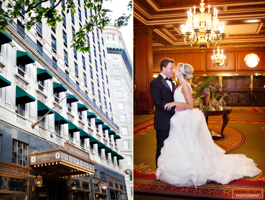 Omni Parker House Boston Classic Wedding Person + Killian