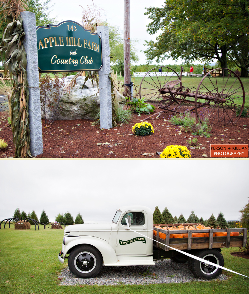 Rustic Country Wedding at the Apple Hill Farm and Country Club