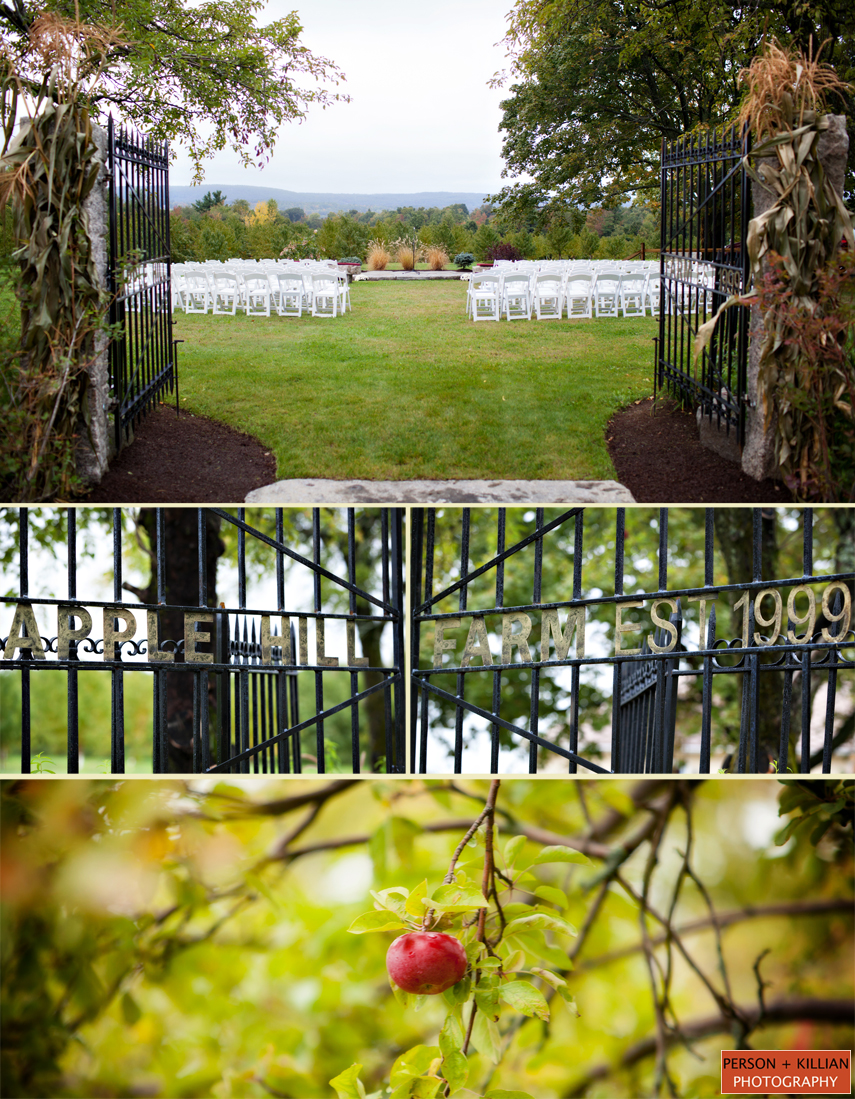 Rustic Country Wedding at the Apple Hill Farm and Country Club