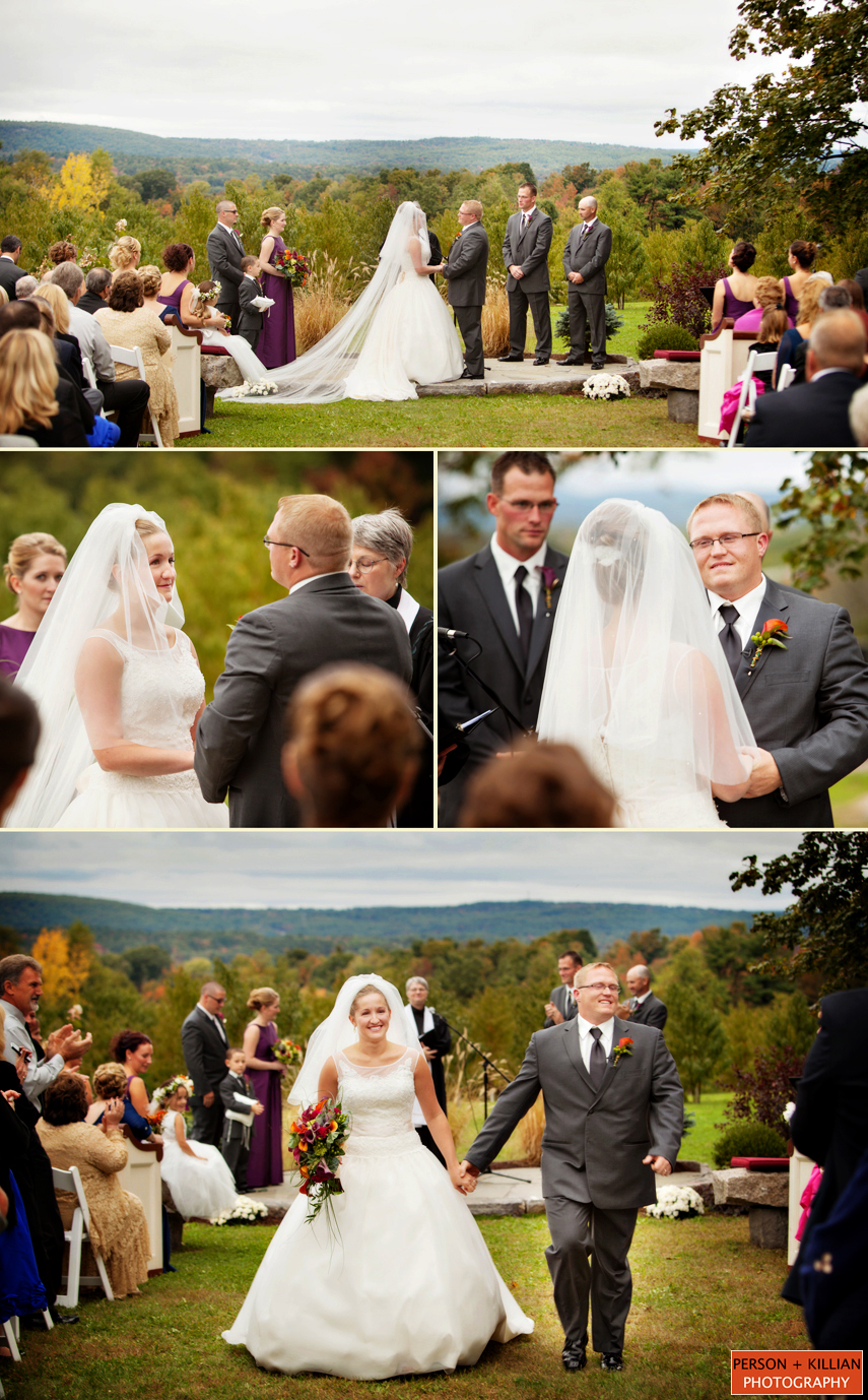 Rustic Country Wedding at the Apple Hill Farm and Country Club