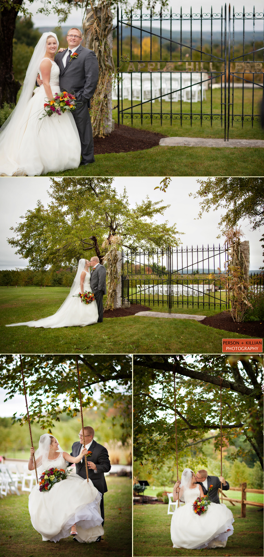 Rustic Country Wedding at the Apple Hill Farm and Country Club
