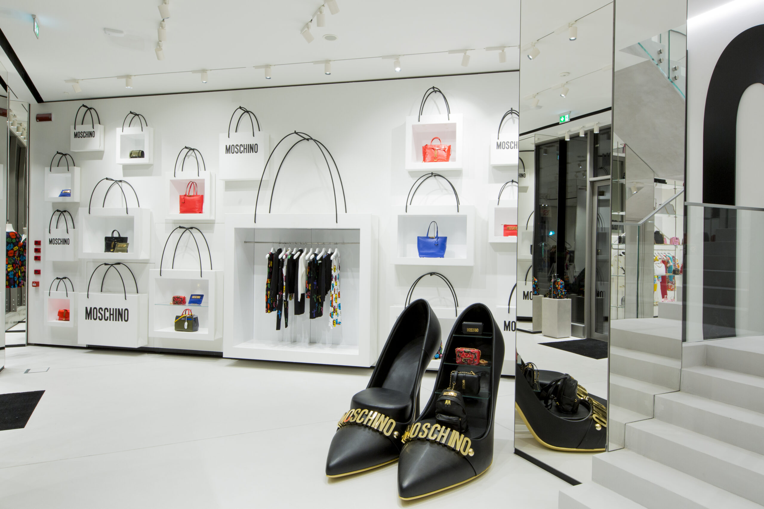 Moschino Flagship Store, Milan Perspective