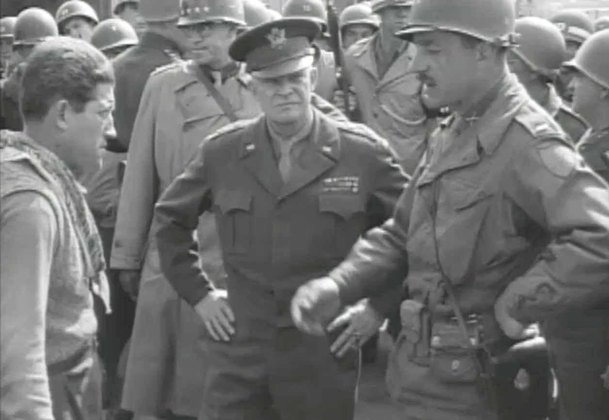 Film of General Dwight D. Eisenhower Visiting the Ohrdruf Camp