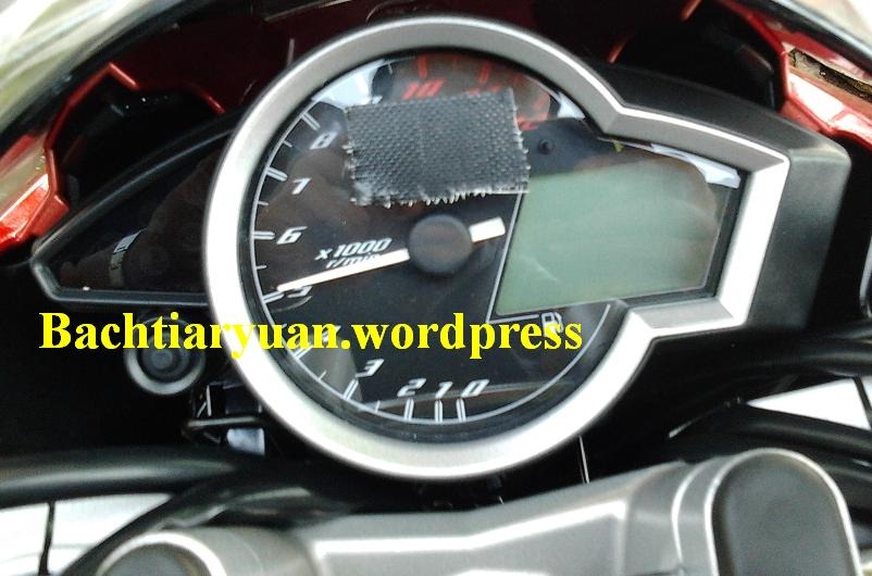 speedometer new vixion kombinasi analog digital, biasa aja lah, dah