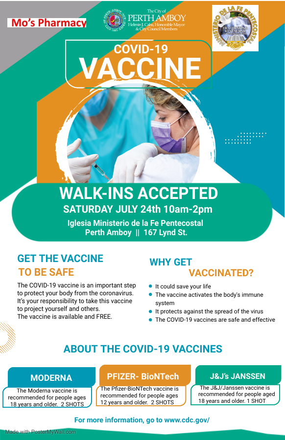 Events for July 24, 2021 Perth Amboy Now