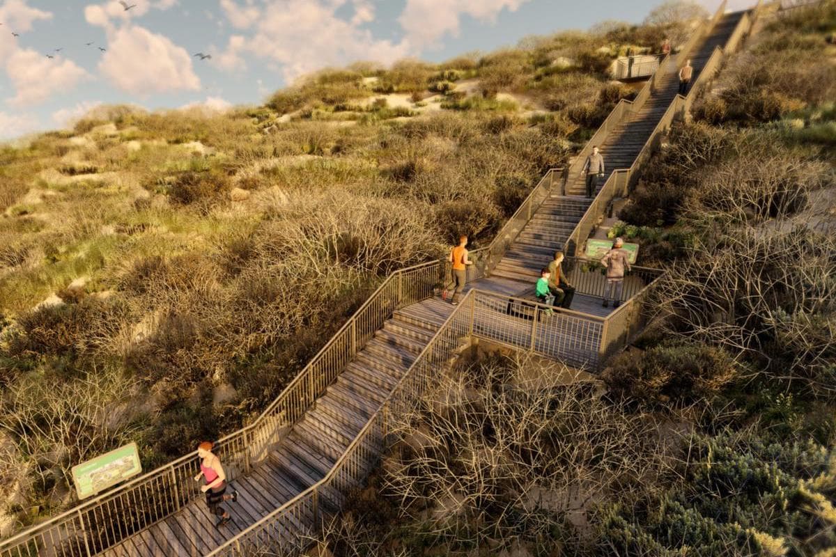 A Southern Coastal Suburb's Very Own 'Jacob's Ladder' Is Opens This