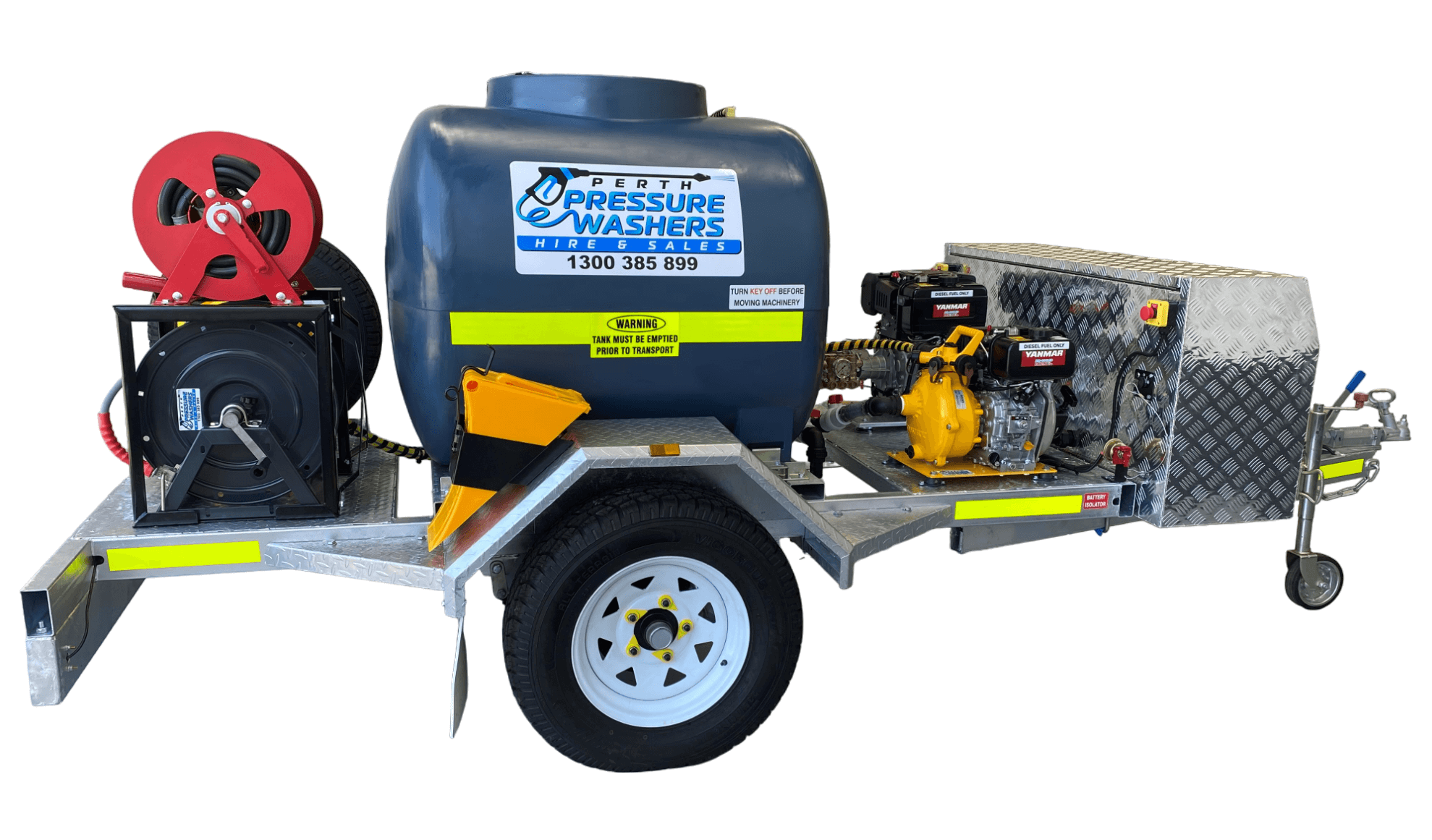 PPWH3015DCTSBC Diesel Dual Pressure Washer and Firefighter Perth