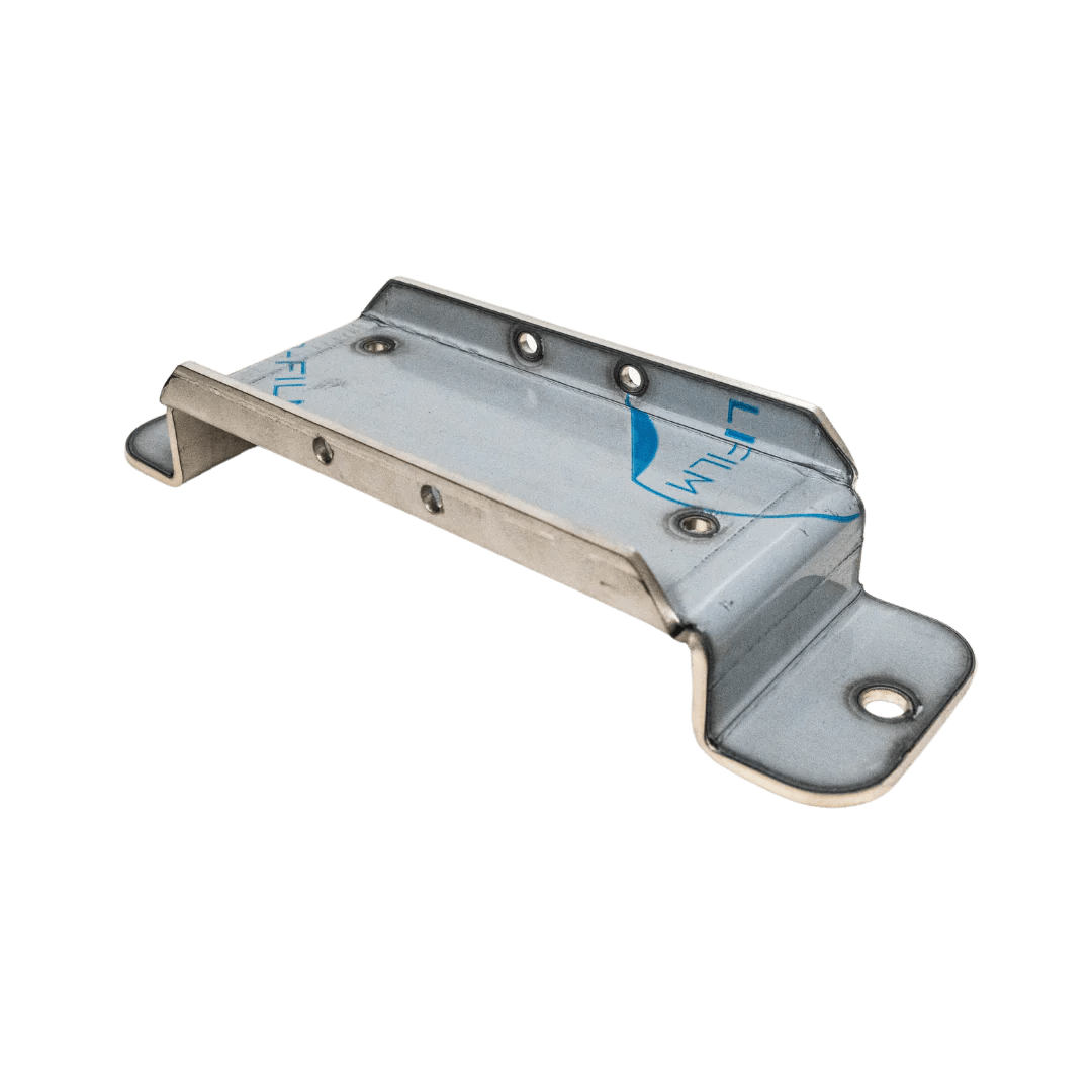 Raised Battery Hold Down Bracket w/ Mega Fuse Holder Mounts