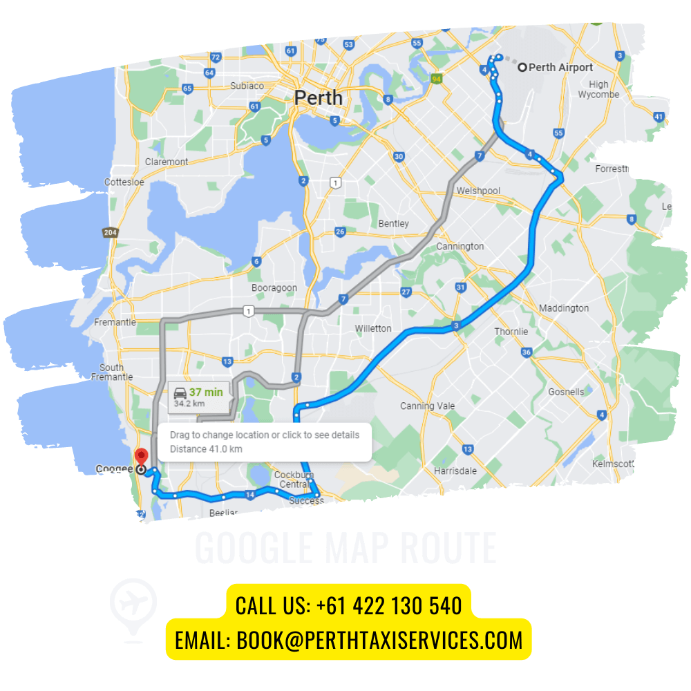 Perth Airport Transfer Coogee » Perth Taxi Services