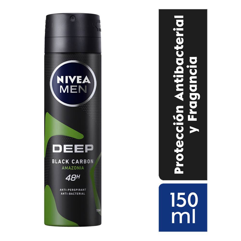 Desodorante NIVEA Amazonia Deep Spray 150ml PERUFARMA SA