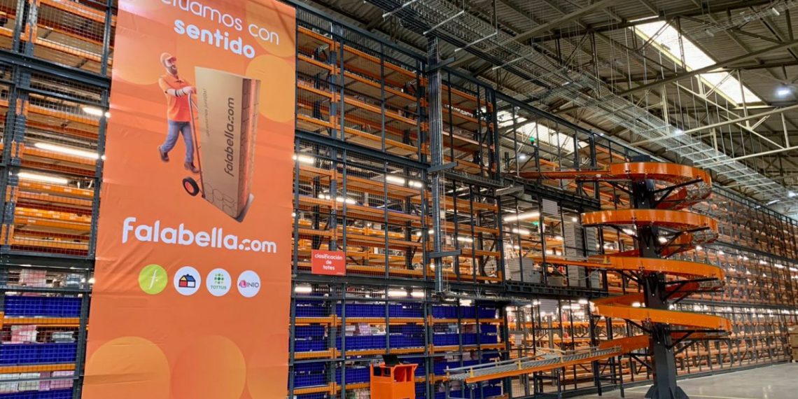Marketplace de Falabella triplica su capacidad de almacenamiento con