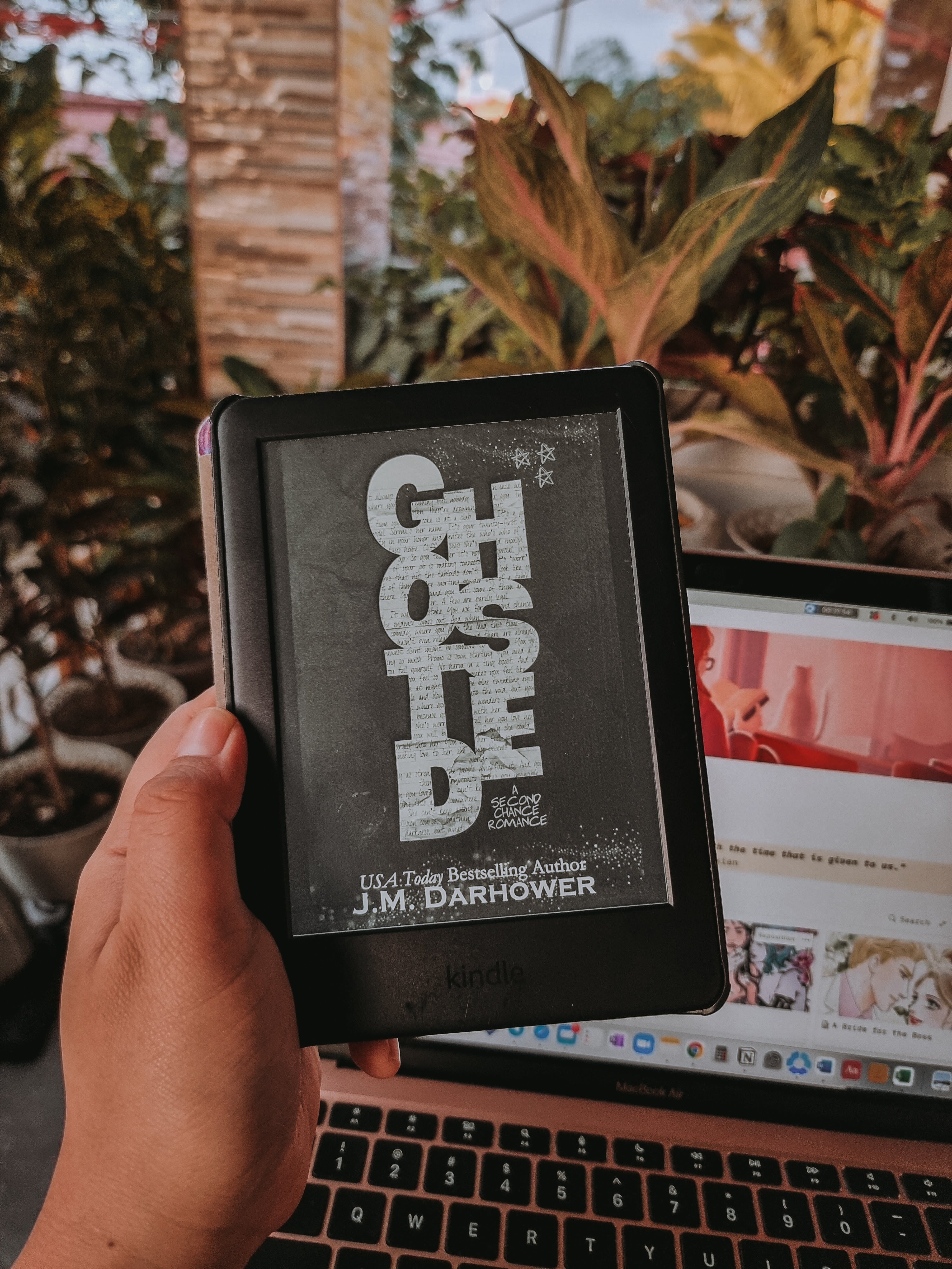 TLDR Review of Ghosted by J.M Darhower Perusing at Midnight