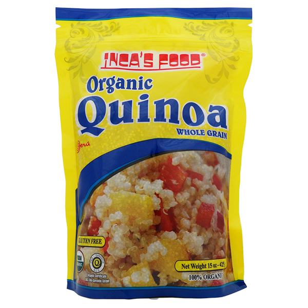 Organic Whole Grain Quinoa 15oz (425g) Peimco
