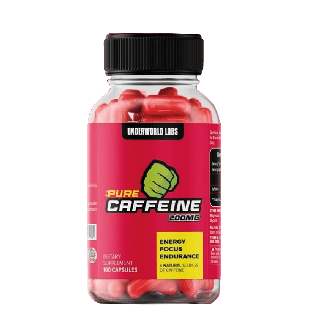 PURE CAFFEINE 200MG PERUVIAN NUTRITION