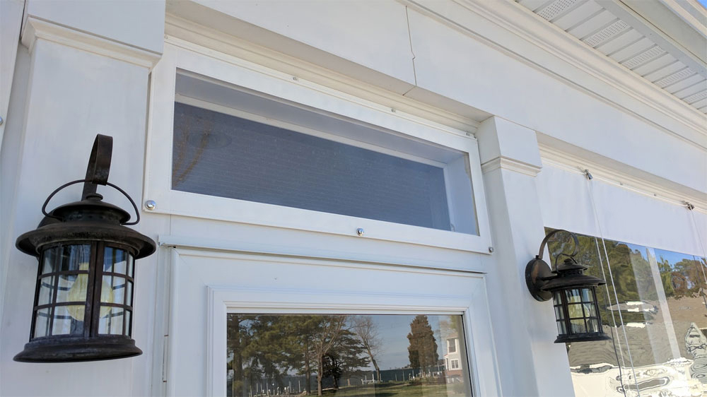 Vent Panel Clear Porch Enclosure Systems