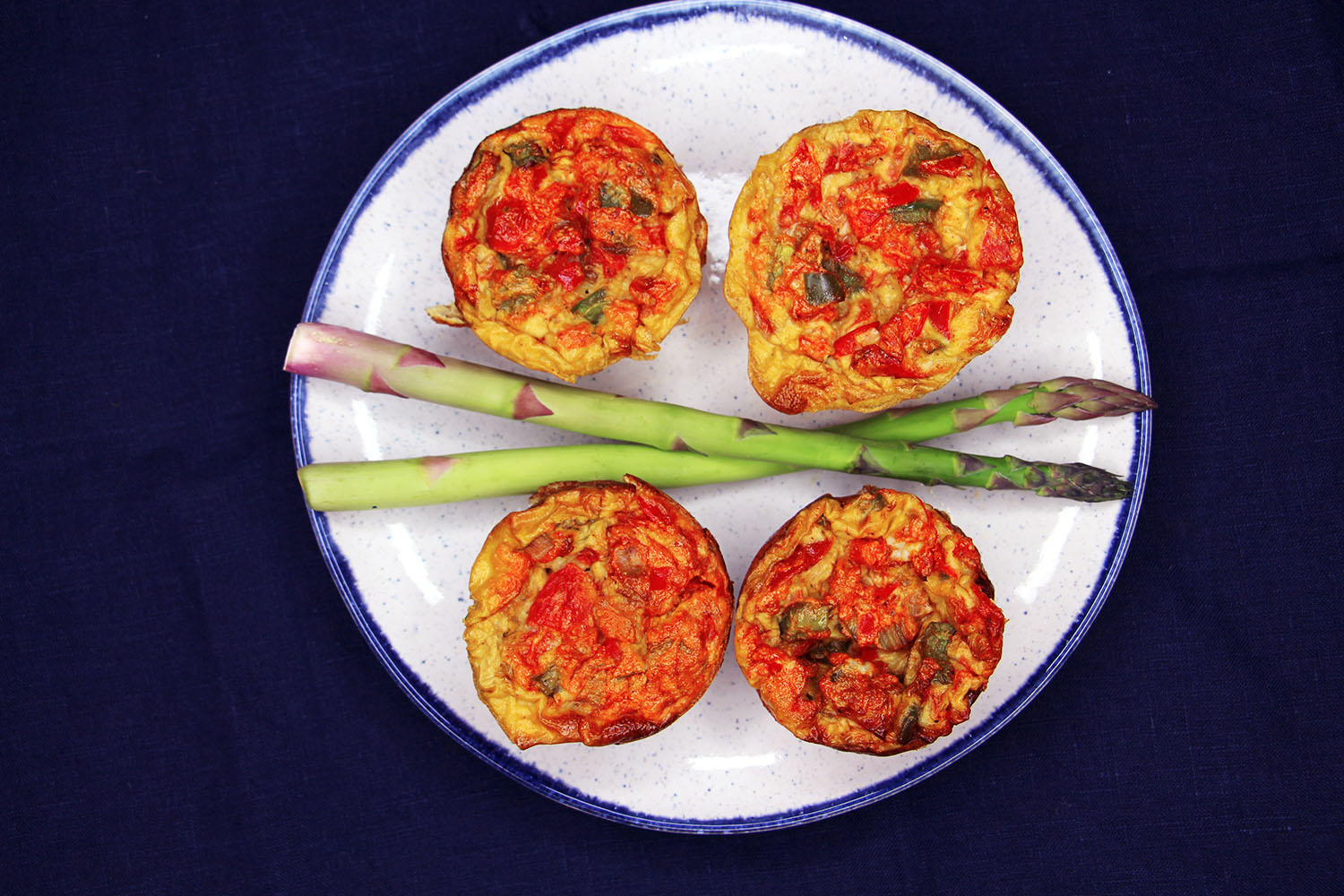 Spanish Style Egg Muffins Recipe from Pescetarian.Kitchen