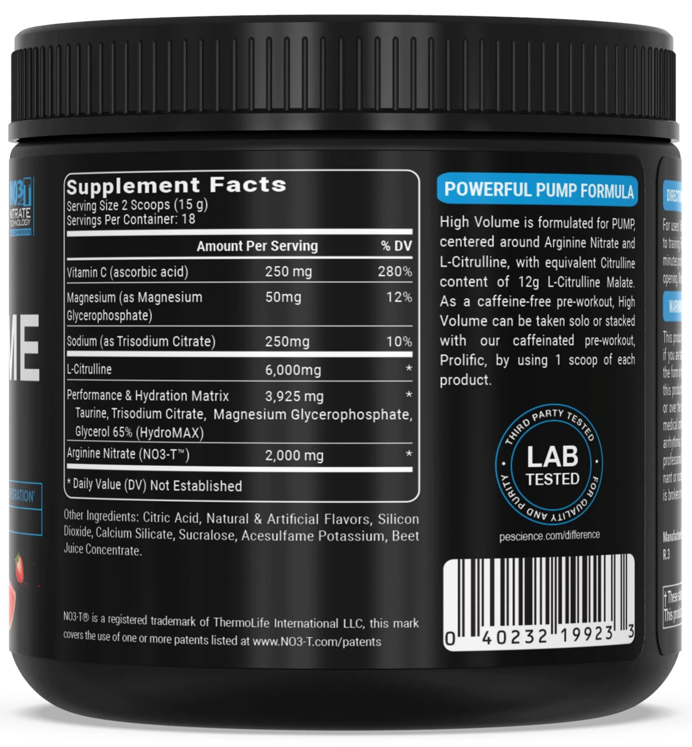 Prolific + High Volume PreWorkout Stack Be prepared for any workout