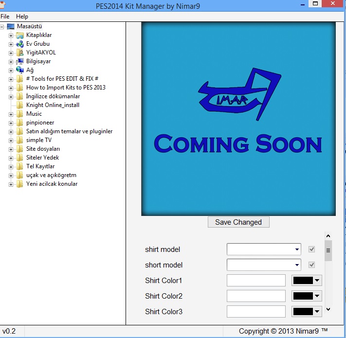 PES 2014 Kit Manager (V0.3) by Nimar9 • PESPatchs