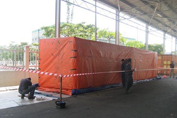 Container Fumigation for Pest Control in Gujarat,India.