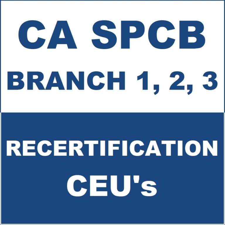 California SPCB Pested