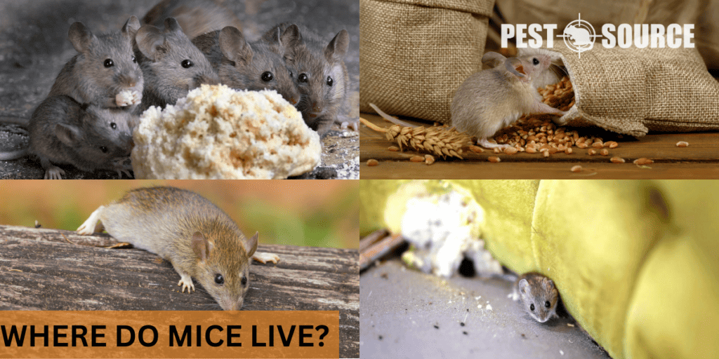 Where Do Mice Live? Pest Source