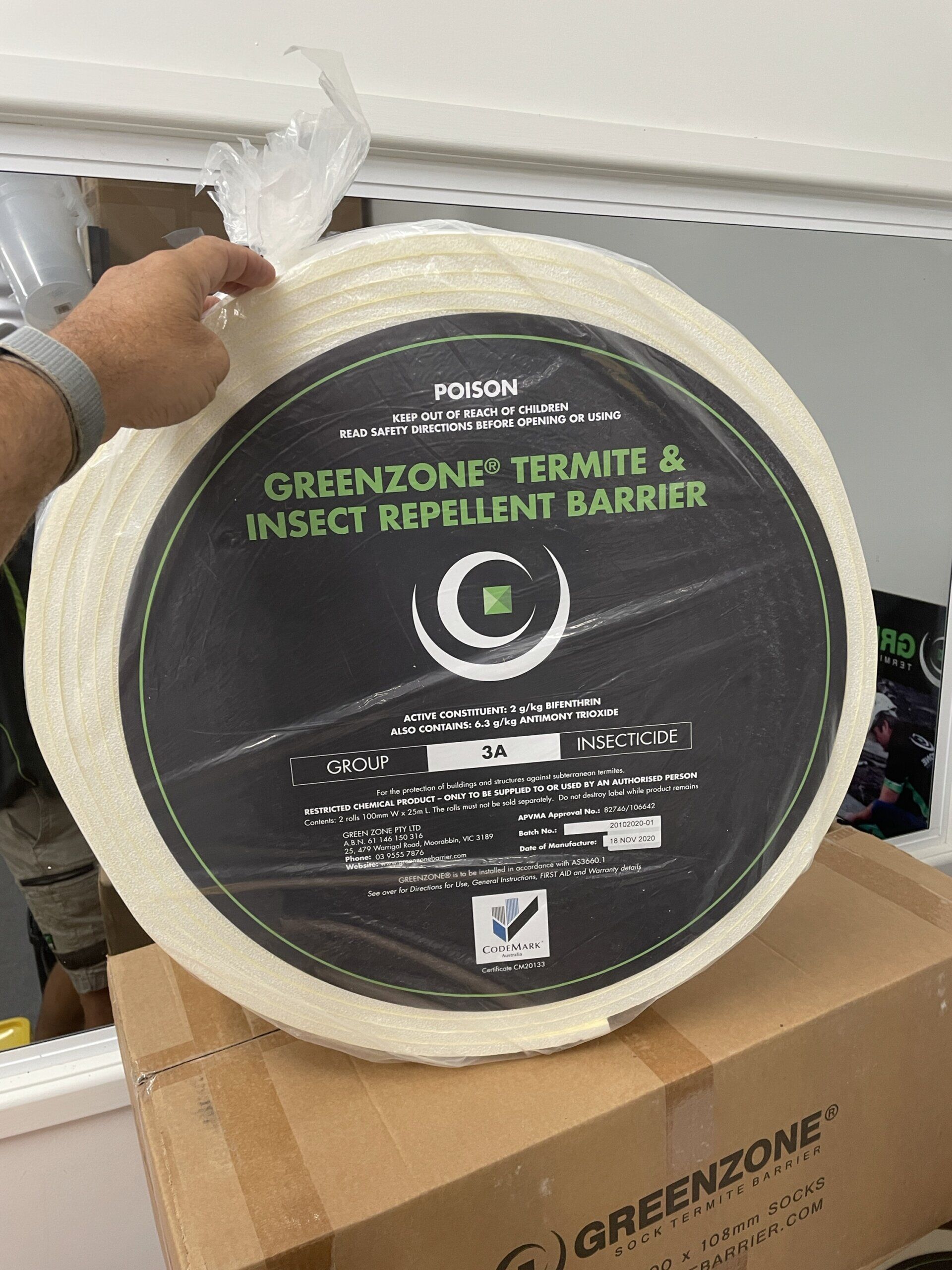 Greenzone Termite & Insect Repellent Expansion Joint Foam 50m Self