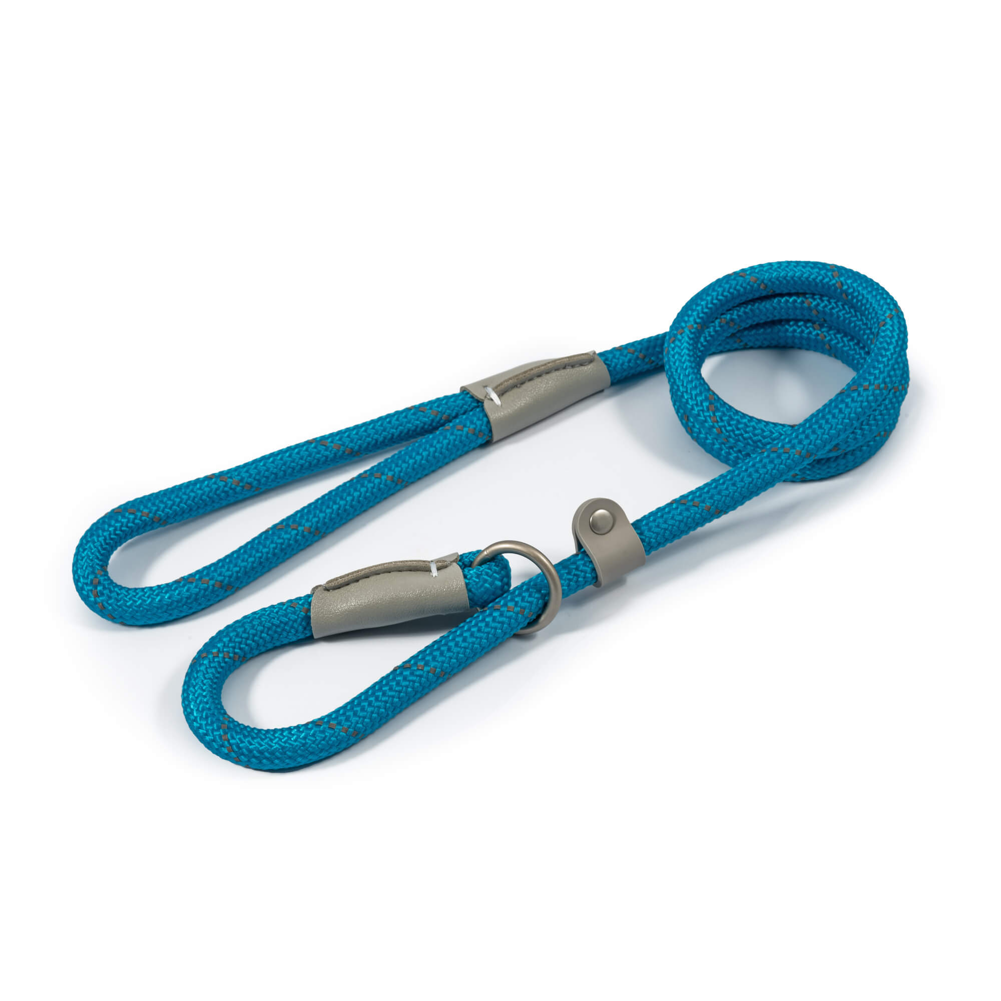 Ancol Viva Rope Dog Slip Lead Reflective Blue Pet Bliss Ireland