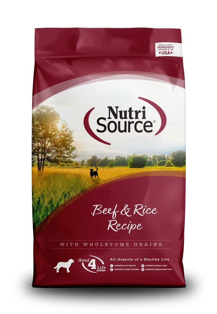 Tuffy's Pet Foods NutriSource Beef & Rice Dog Food (8 / 5 Lbs