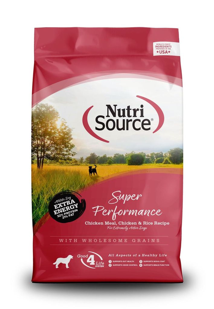 Tuffy's Pet Foods NutriSource Super Performance Chicken & Rice Dog