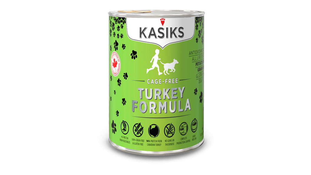 FirstMate Pet Foods *CASE 12* Kasiks CageFree Turkey Formula Can DOG