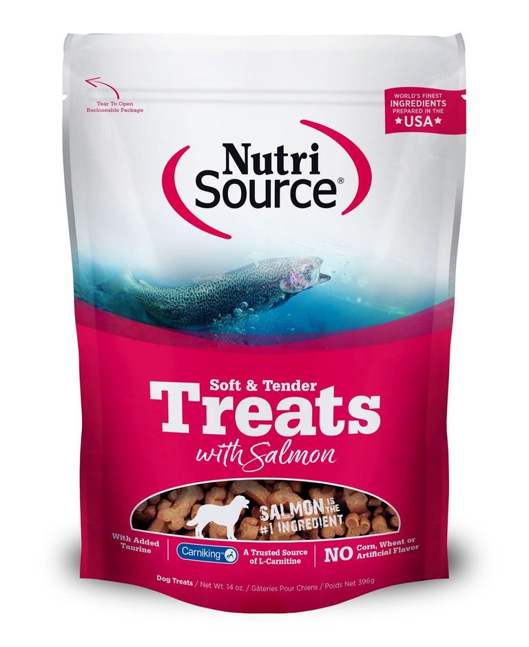 Tuffy's Pet Foods NutriSource Soft & Tender Salmon Dog Treats (12 /