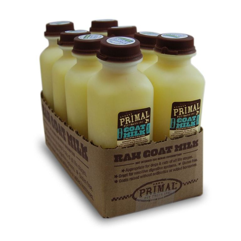 Primal Pet Foods 16oz Raw Goat Milk (1 pint) Pet Insight