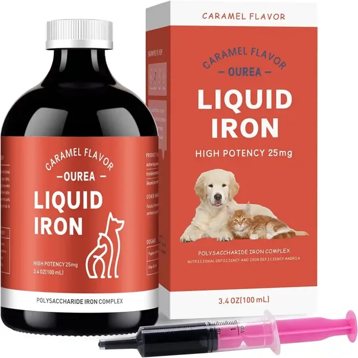 Iron Supplements for Dogs & Cats with Anemia