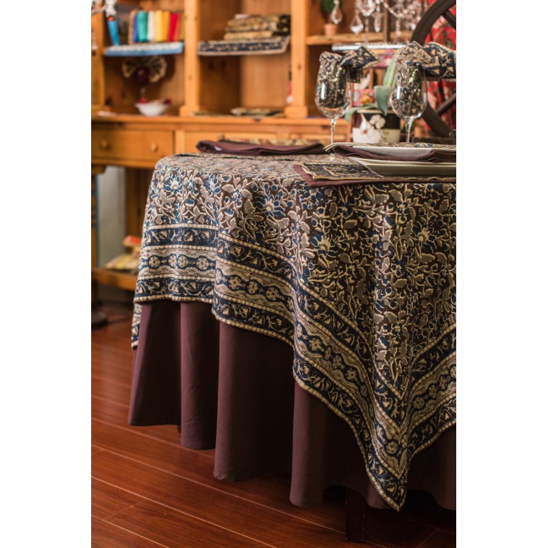 Indigo Tablecloth