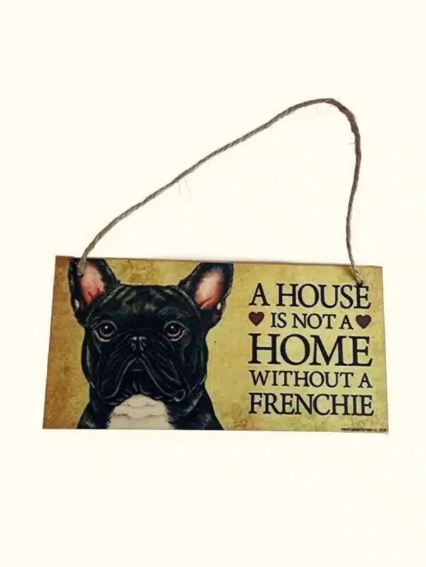 Frenchie Wooden Decor Pet & Co.