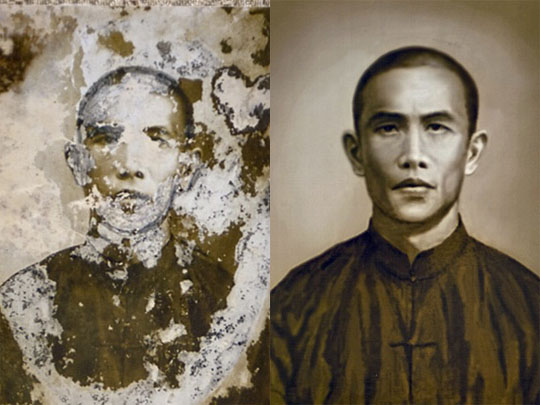 76yearold Master in China Restores Old Photos