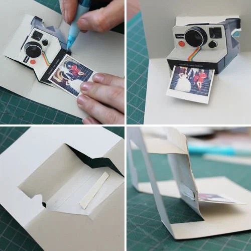 How to Make a DIY Polaroid PopUp Card
