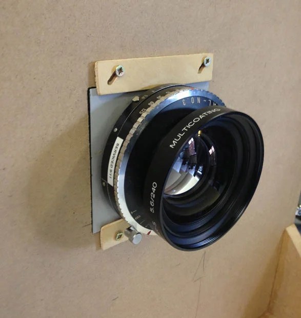 Building a 20x16Inch UltraLargeFormat Camera by Hand