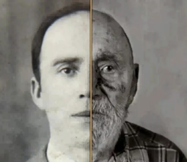 These Striking Before and After GIFs Show the Impact of Many Years of Aging