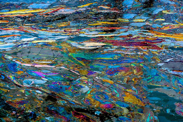 The Polluted Waters of NYC's Gowanus Canal Turned into Colorful and