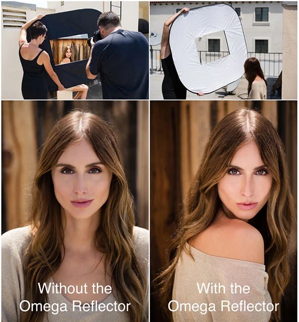 The Omega is the World's First 10in1 Shoot Through Reflector