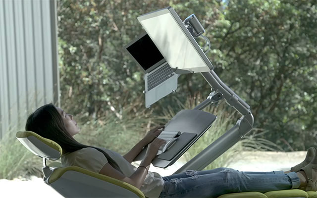 This 5,900 Workstation Lets You PostProcess Your Photos Lying Down