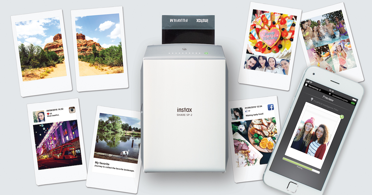 Fuji Reveals MuchImproved Portable Instant Printer for Smartphone Snaps
