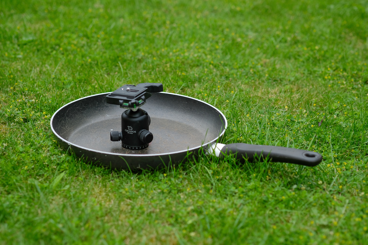 DIY Tip Use a Cheap Frying Pan for Better Low Angle Shots PetaPixel