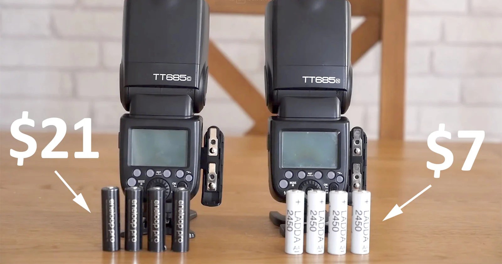 7 IKEA LADDA Batteries Beat 21 Eneloop Pros in Flash Recycle Time