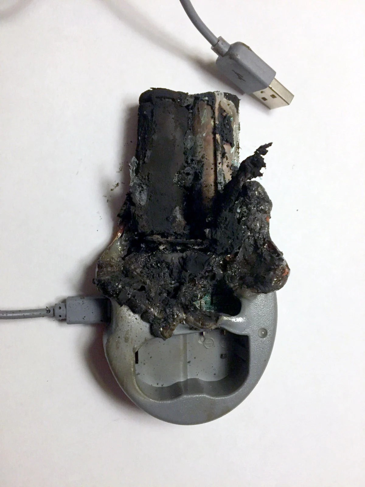 This DSLR Battery Burst Into Flames PetaPixel