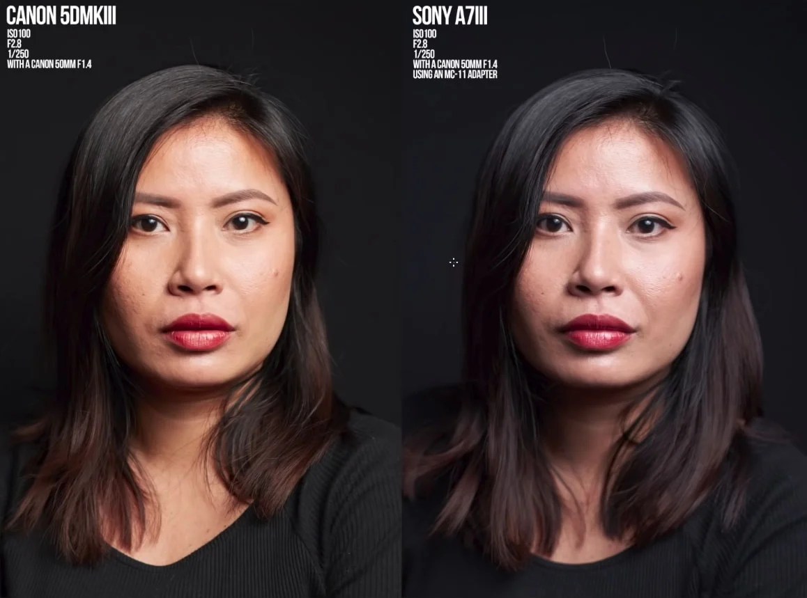 Canon vs Sony Skin Tones in Portraits and How to Correct Them PetaPixel